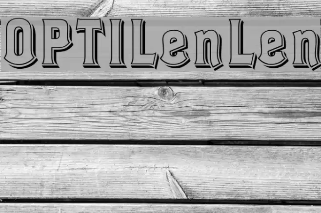 OPTILenLen Fonte examples