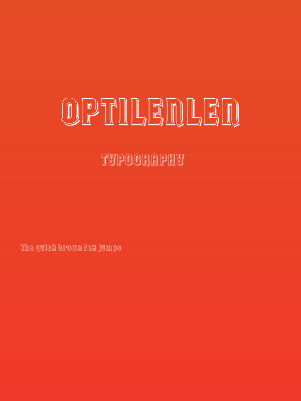 OPTILenLen Poster