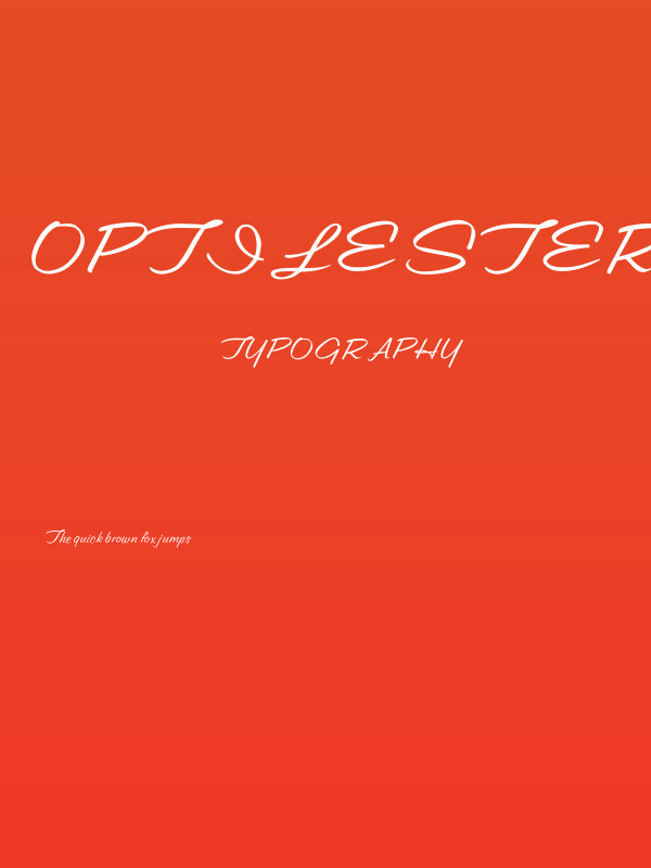 OPTILester Poster