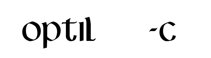 OPTILignier-Caps  免费字体下载