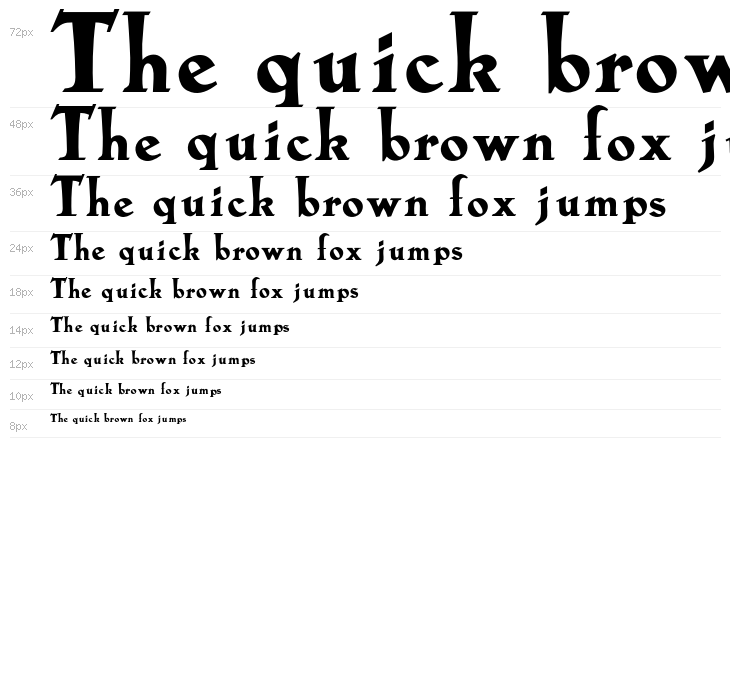 OPTILoccaExtra-Bold Waterfall