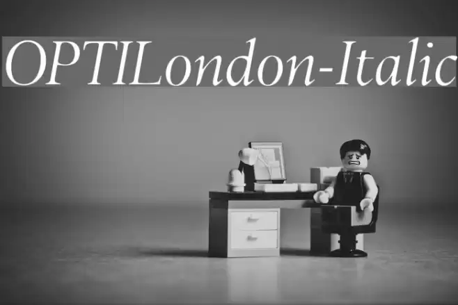 OPTILondon-Italic  examples