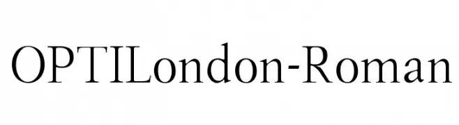 OPTILondon-Roman  font caratteri gratis