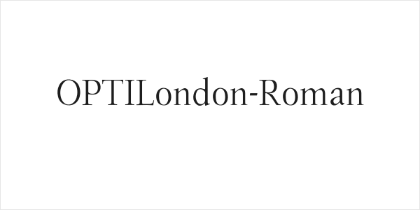 OPTILondon-Roman Logo