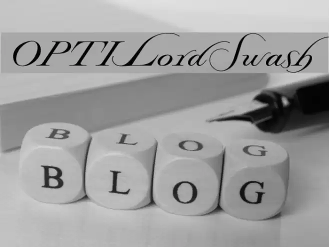 OPTILordSwash Font examples