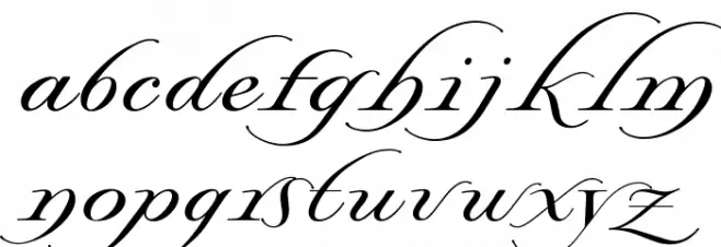 OPTILordSwash フォント 小文字
