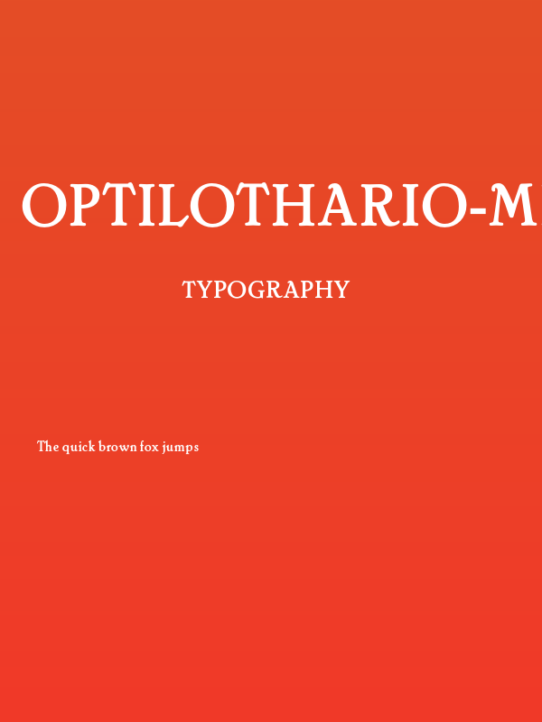 OPTILothario-Medium Poster