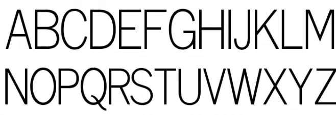 OPTILuna-Gothic Schriftart Groß