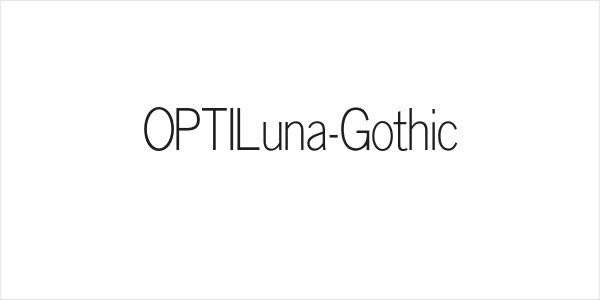 OPTILuna-Gothic Logo