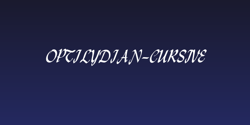OPTILydian-Cursive Social Header