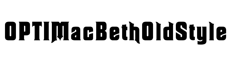 OPTIMacBethOldStyle  font caratteri gratis