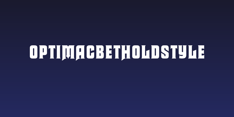 OPTIMacBethOldStyle Social Header