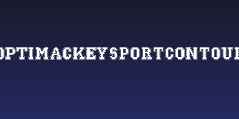 OPTIMackeySportContour Social Header