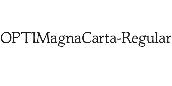 OPTIMagnaCarta-Regular Logo