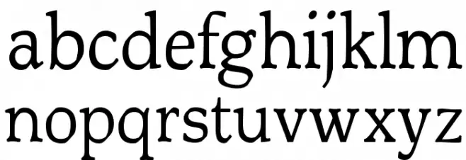 OPTIMagnaCarta-Regular 字体 小写