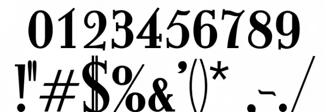 OPTIMargueritte-SolidBold Font OTHER CHARS