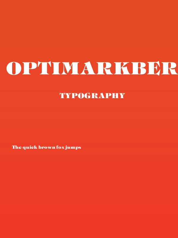 OPTIMarkberry-Heavy Poster