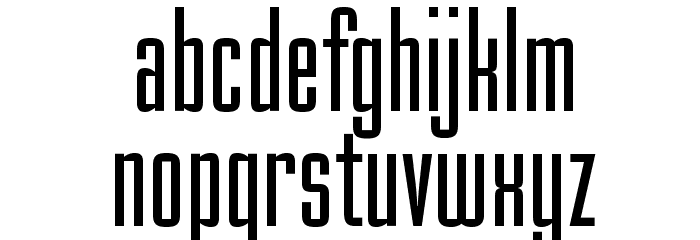 OPTIMercenaryFive Font Litere mici