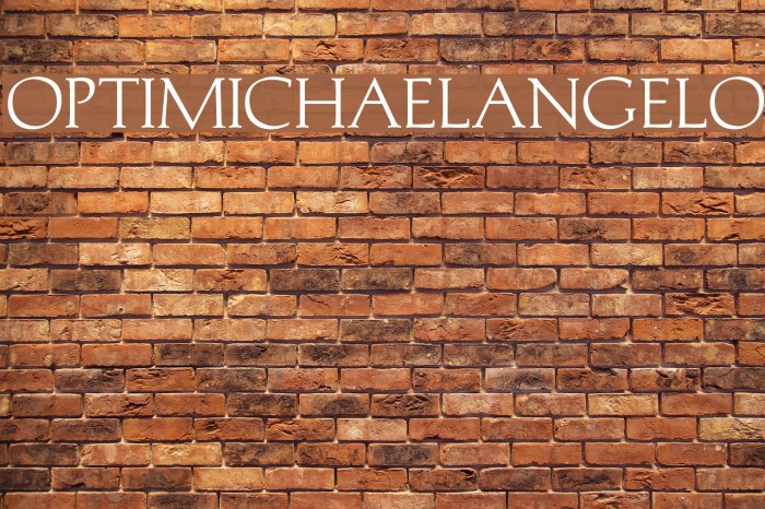 OPTIMichaelAngelo لخطوط تنزيل examples