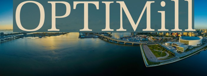 OPTIMill Font examples