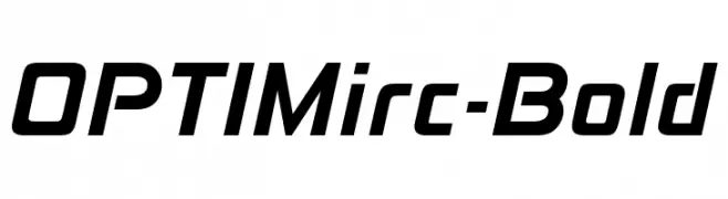 OPTIMirc-Bold  Fuentes Gratis Descargar