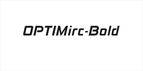 OPTIMirc-Bold Logo