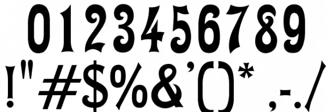 OPTIMiyako-Black Font OTHER CHARS