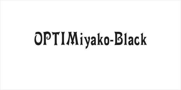 OPTIMiyako-Black Logo