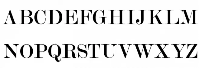 OPTIModern-Two Schriftart Groß