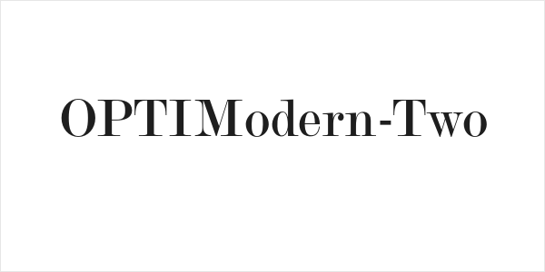 OPTIModern-Two Logo