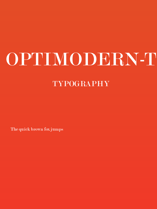 OPTIModern-Two Poster