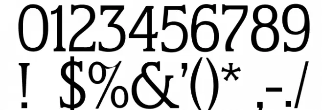 OPTIMoldyLightAd Font OTHER CHARS