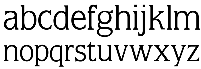 OPTIMoldyLightAd Font LOWERCASE