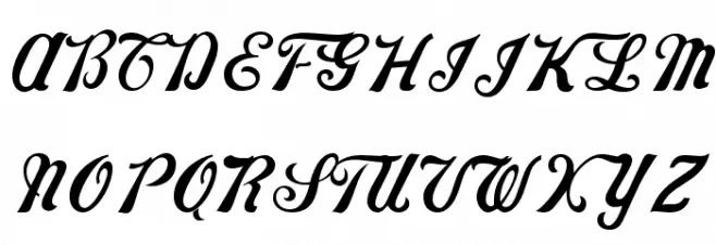 OPTIMorgan-FiveNine 字体 大写