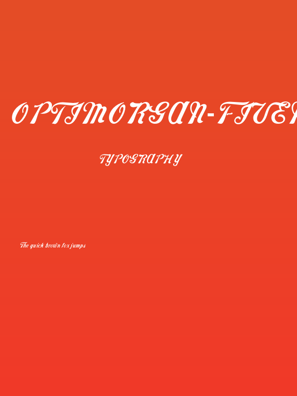 OPTIMorgan-FiveNine Poster