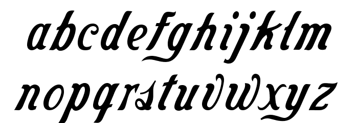 OPTIMorgan-FiveNine Font Litere mici
