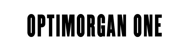 OPTIMorgan One Font