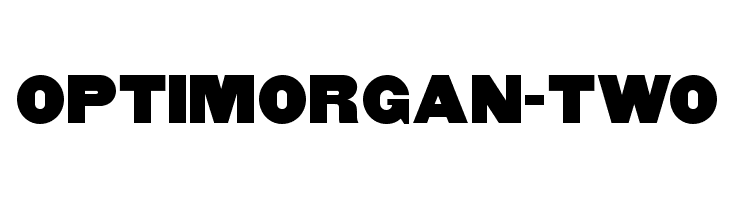 OPTIMorgan-Two Font