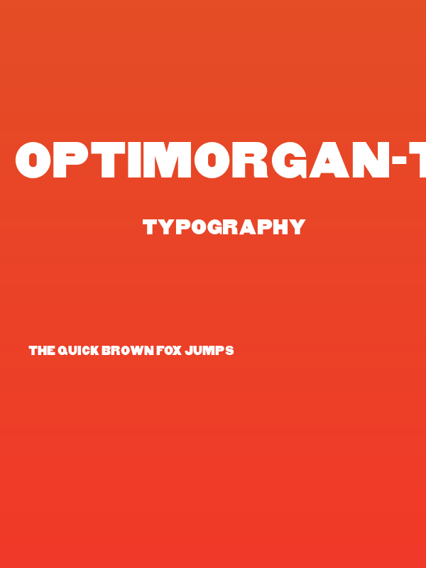 OPTIMorgan-Two Poster