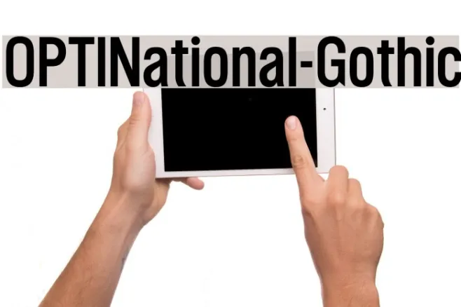 OPTINational-Gothic Example 2