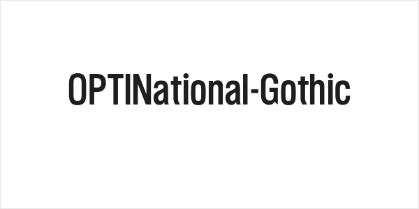 OPTINational-Gothic Logo
