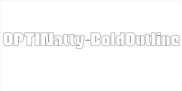 OPTINatty-BoldOutline Logo