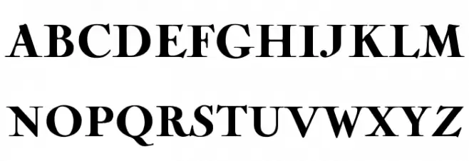 OPTINaval-Black Schriftart Groß