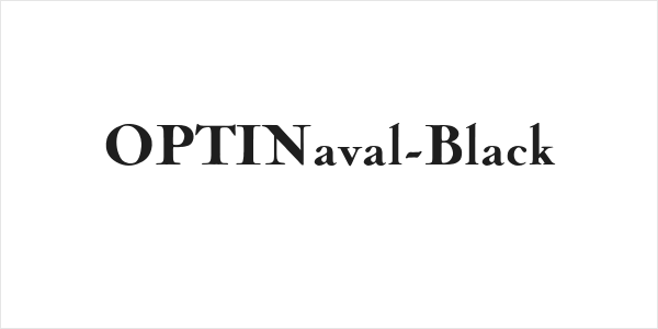 OPTINaval-Black Logo