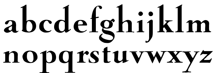 OPTINaval-Black Font LOWERCASE
