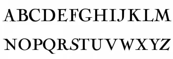 OPTINaval Schriftart Groß