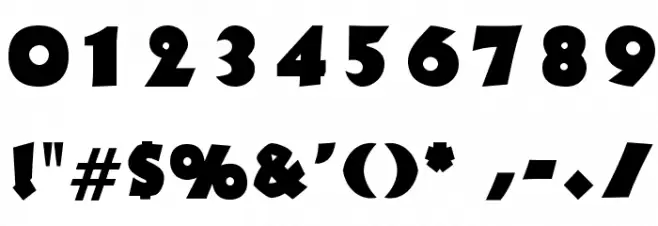 OPTINeuland-Black Font OTHER CHARS