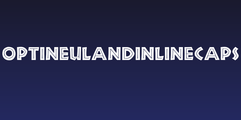 OPTINeulandInlineCaps Social Header