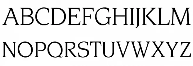 OPTINonoy-Book Font UPPERCASE