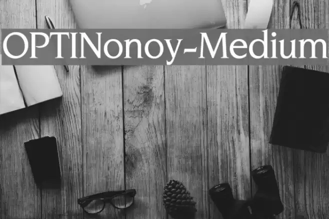 OPTINonoy-Medium Fuentes examples